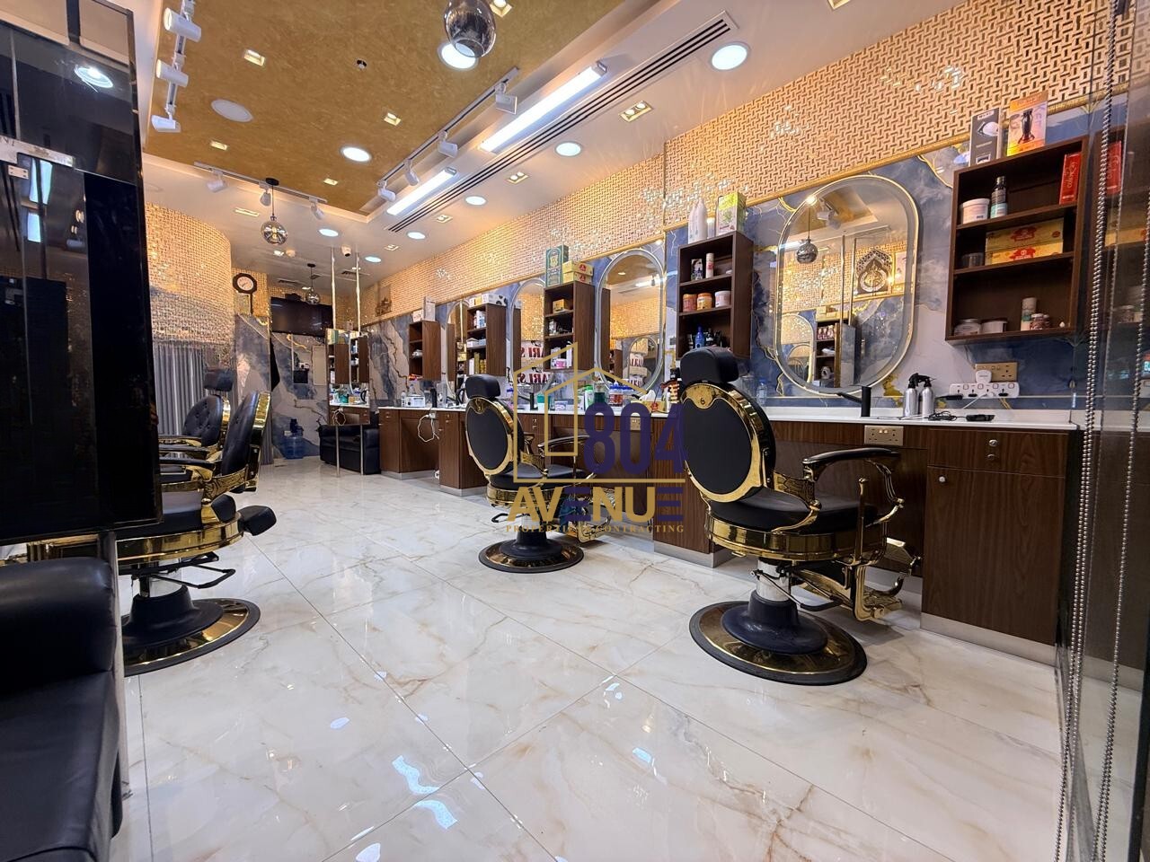 Fully Furnished Barber Salon for Sale Near Corniche Road, Abu Dhabi